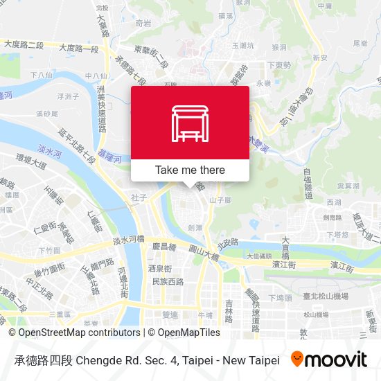 承德路四段 Chengde Rd. Sec. 4地圖