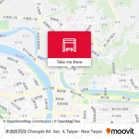 承德路四段 Chengde Rd. Sec. 4地圖