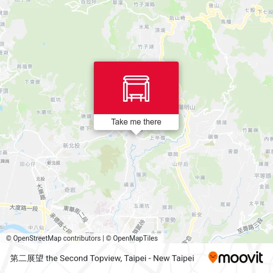 第二展望 the Second Topview map