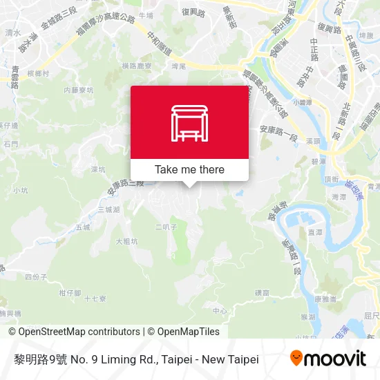 黎明路9號 No. 9 Liming Rd.地圖