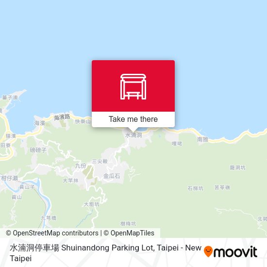 水湳洞停車場 Shuinandong Parking Lot map