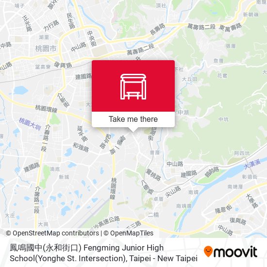 鳳鳴國中(永和街口) Fengming Junior High School(Yonghe St. Intersection) map