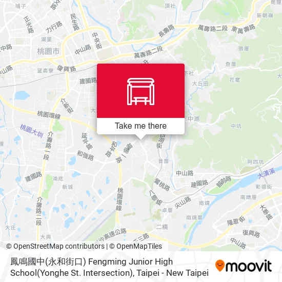 鳳鳴國中(永和街口) Fengming Junior High School(Yonghe St. Intersection) map