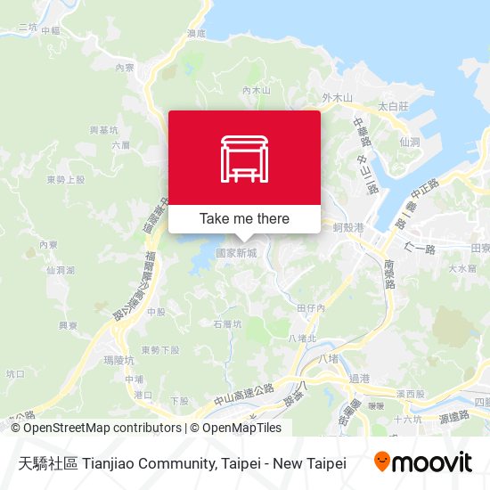 天驕社區 Tianjiao Community map