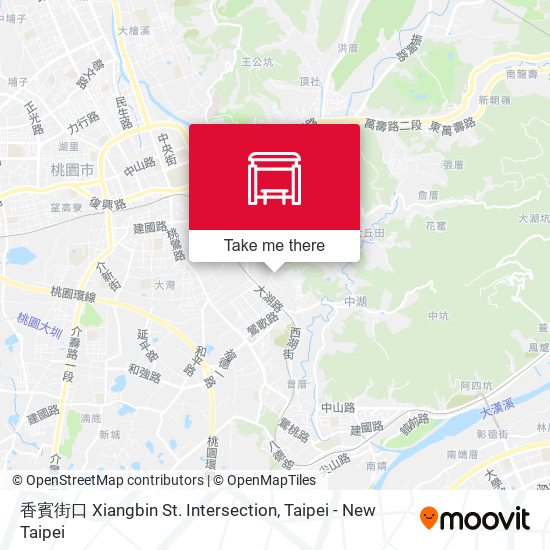 香賓街口 Xiangbin St. Intersection地圖