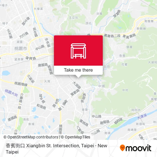 香賓街口 Xiangbin St. Intersection map