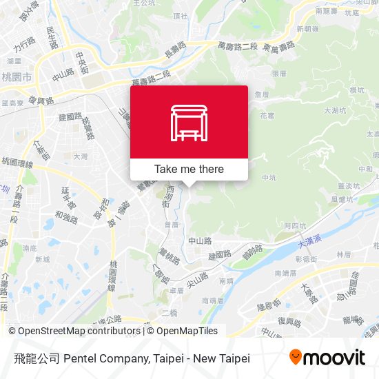 飛龍公司 Pentel Company map