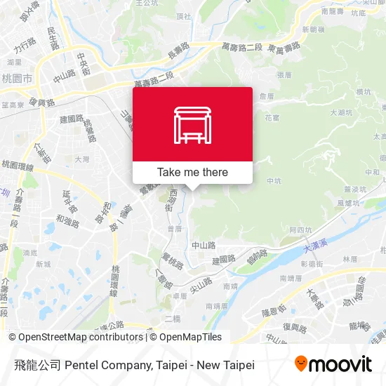 飛龍公司 Pentel Company map