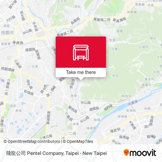 飛龍公司 Pentel Company map