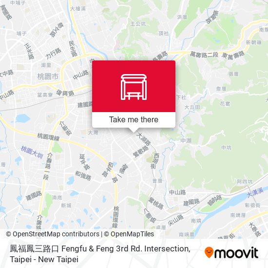 鳳福鳳三路口 Fengfu & Feng 3rd Rd. Intersection map