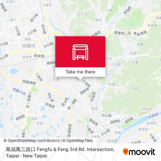 鳳福鳳三路口 Fengfu & Feng 3rd Rd. Intersection地圖