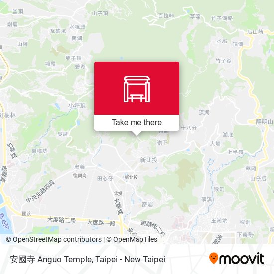 安國寺 Anguo Temple map