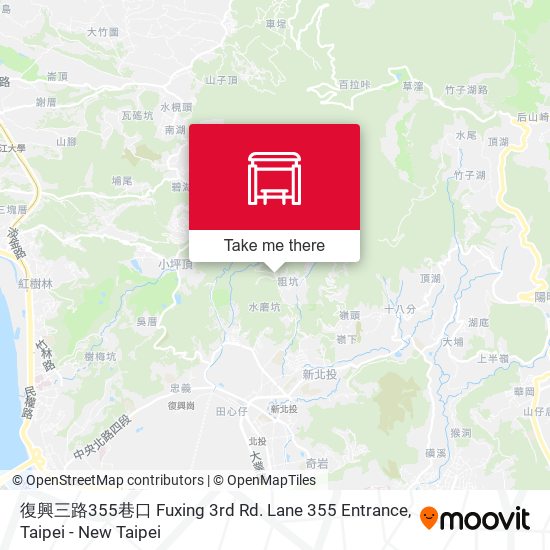復興三路355巷口 Fuxing 3rd Rd. Lane 355 Entrance地圖
