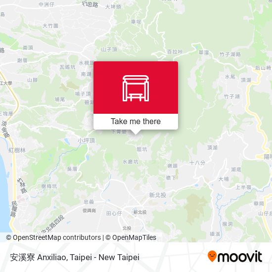 安溪寮 Anxiliao地圖