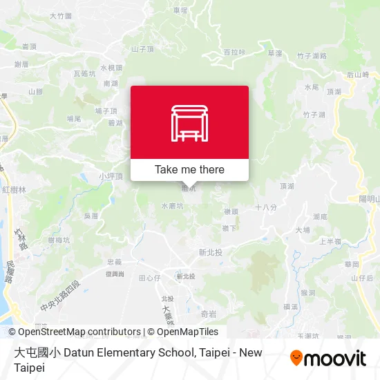 大屯國小 Datun Elementary School map