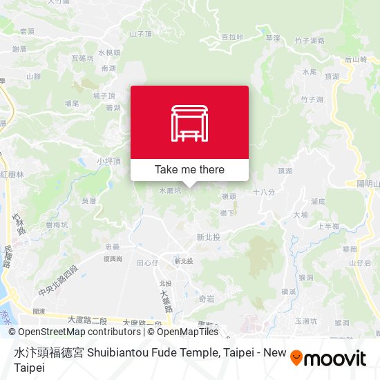 水汴頭福德宮 Shuibiantou Fude Temple地圖