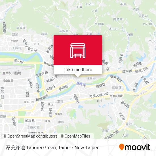 潭美綠地 Tanmei Green map