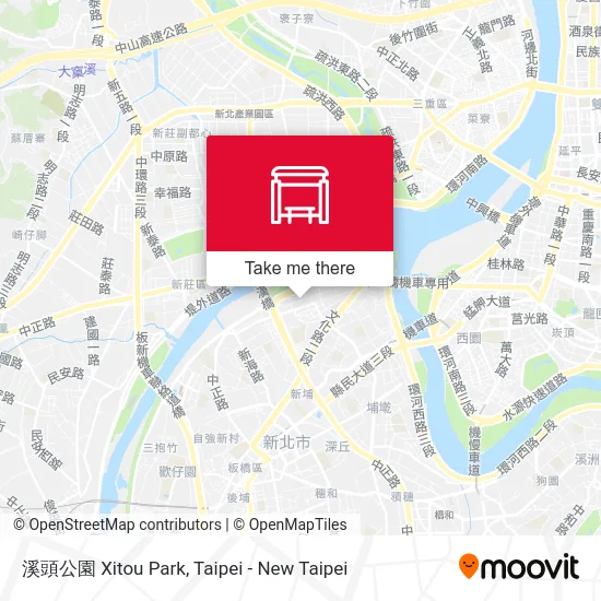 溪頭公園 Xitou Park map