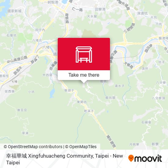幸福華城 Xingfuhuacheng Community map
