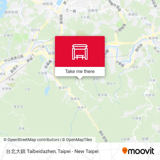 台北大鎮 Taibeidazhen map