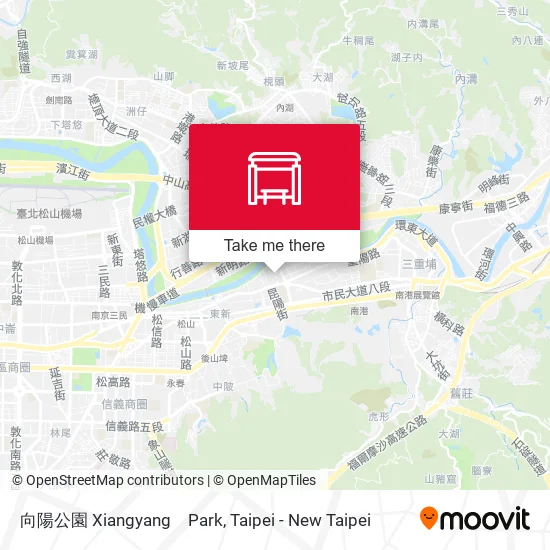 向陽公園 Xiangyang　Park map