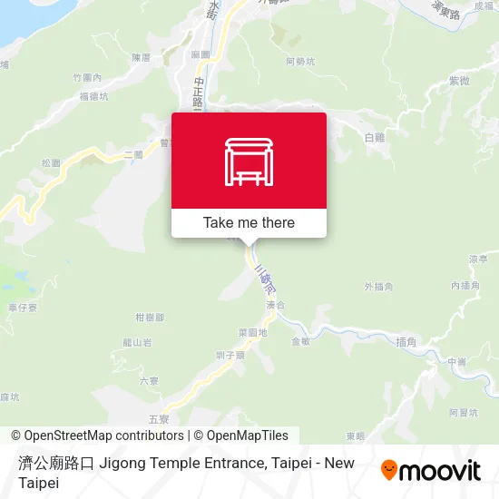 濟公廟路口 Jigong Temple Entrance map