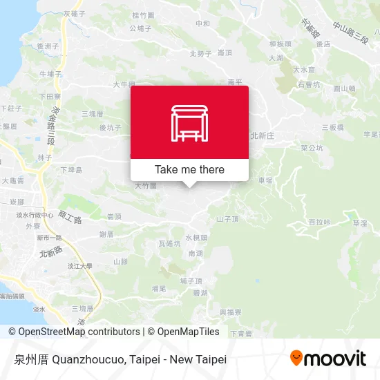 泉州厝 Quanzhoucuo map