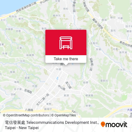 電信發展處 Telecommunications Development Inst. map