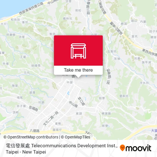 電信發展處 Telecommunications Development Inst. map