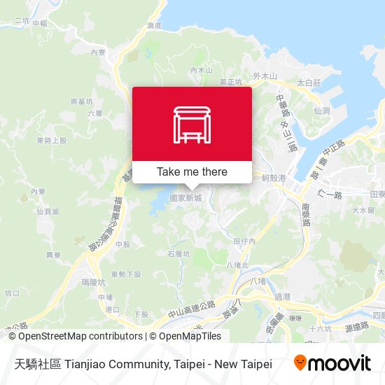 天驕社區 Tianjiao Community map