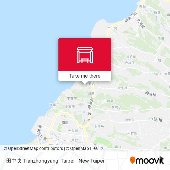 田中央 Tianzhongyang地圖