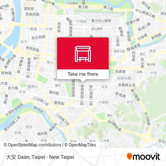 大安 Daan地圖