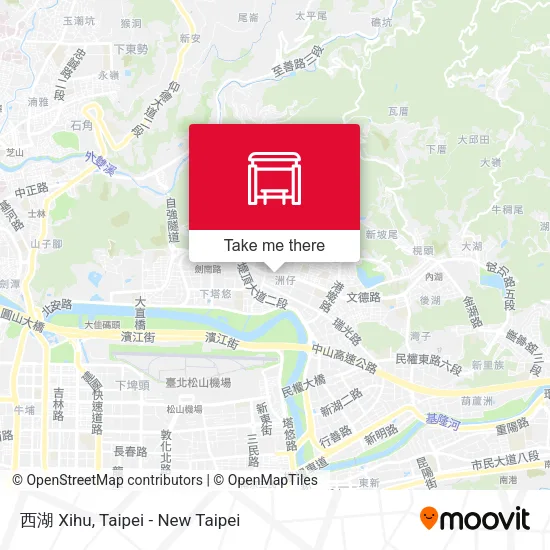 西湖 Xihu map