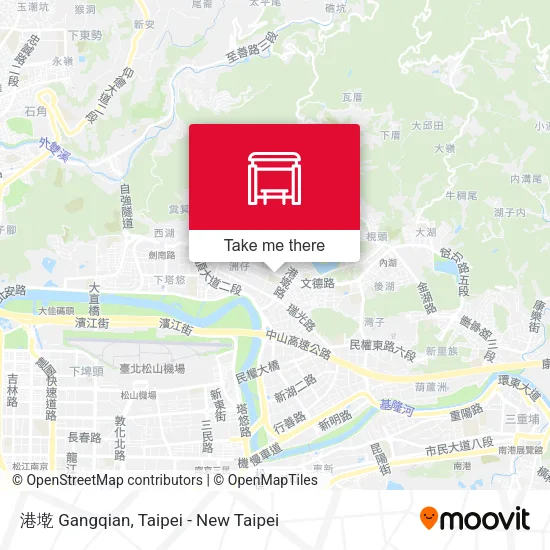 港墘 Gangqian地圖