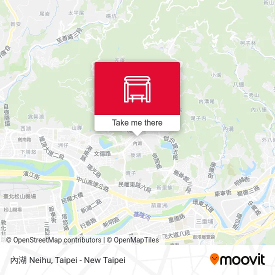 內湖 Neihu map