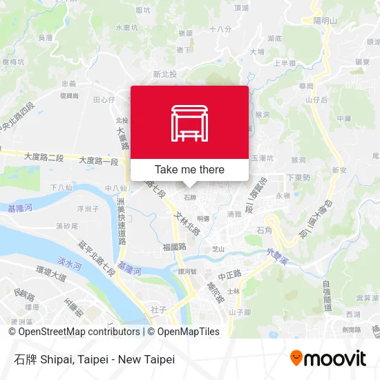 石牌 Shipai map