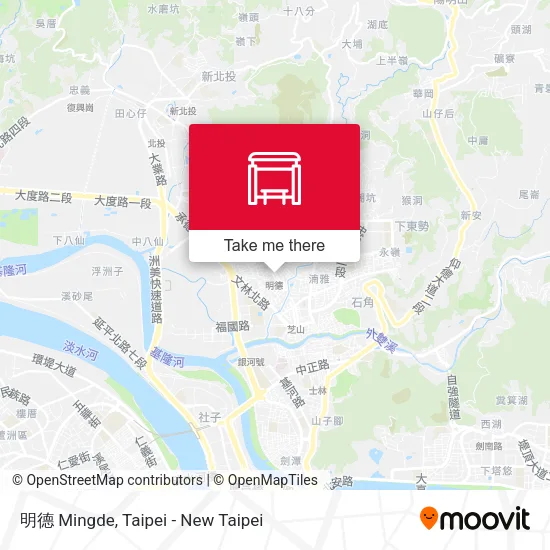 明德 Mingde map