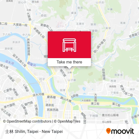 士林 Shilin map