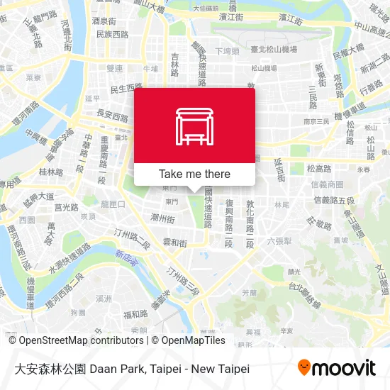大安森林公園 Daan Park地圖