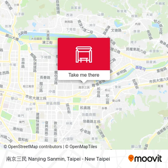 南京三民 Nanjing Sanmin地圖