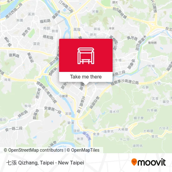七張 Qizhang map
