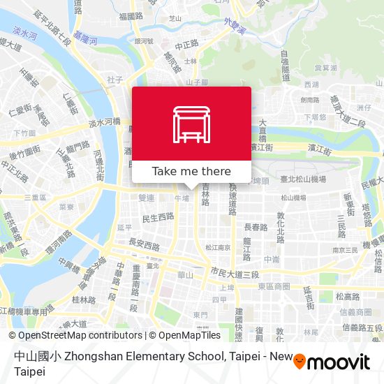 中山國小 Zhongshan Elementary School map