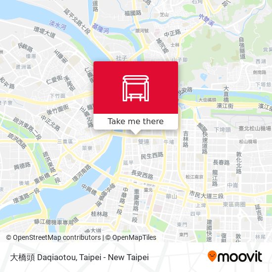 大橋頭 Daqiaotou map