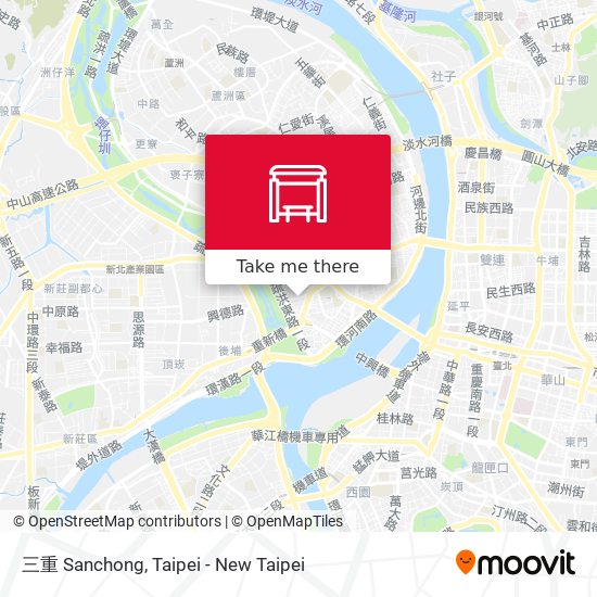 三重 Sanchong map