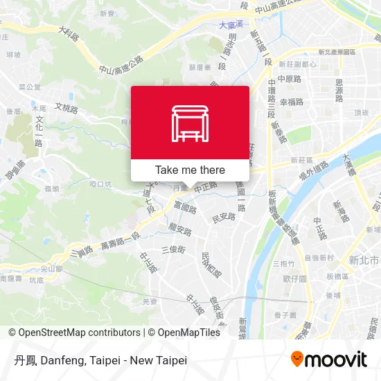 丹鳳 Danfeng map