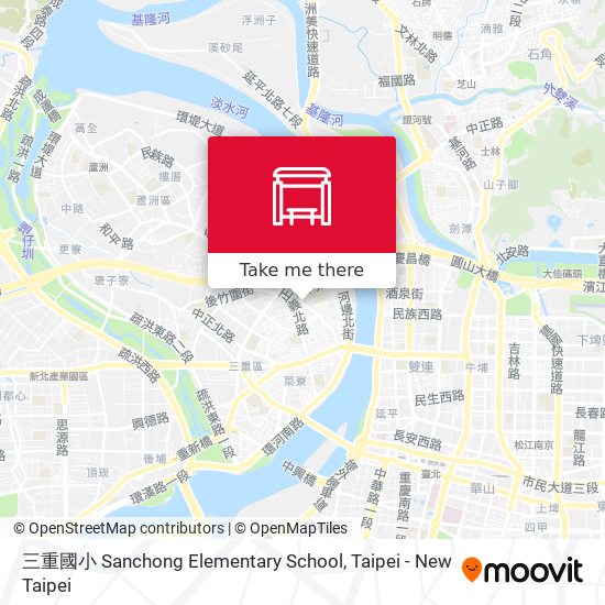 三重國小 Sanchong Elementary School map