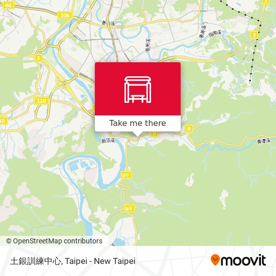 How To Get To 土銀訓練中心in 新店區by Bus Or Metro