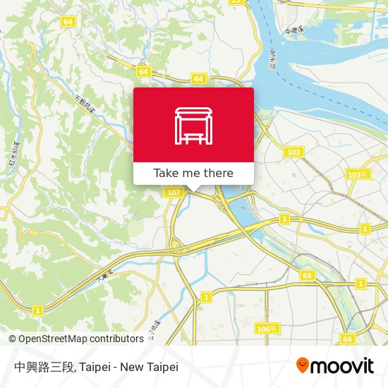 How To Get To 中興路三段in 五股區by Bus Or Metro