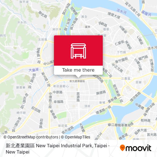 新北產業園區 New Taipei Industrial Park map