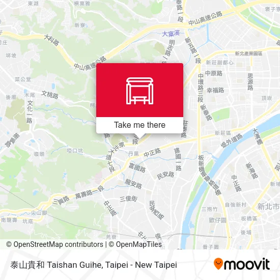 泰山貴和 Taishan Guihe map